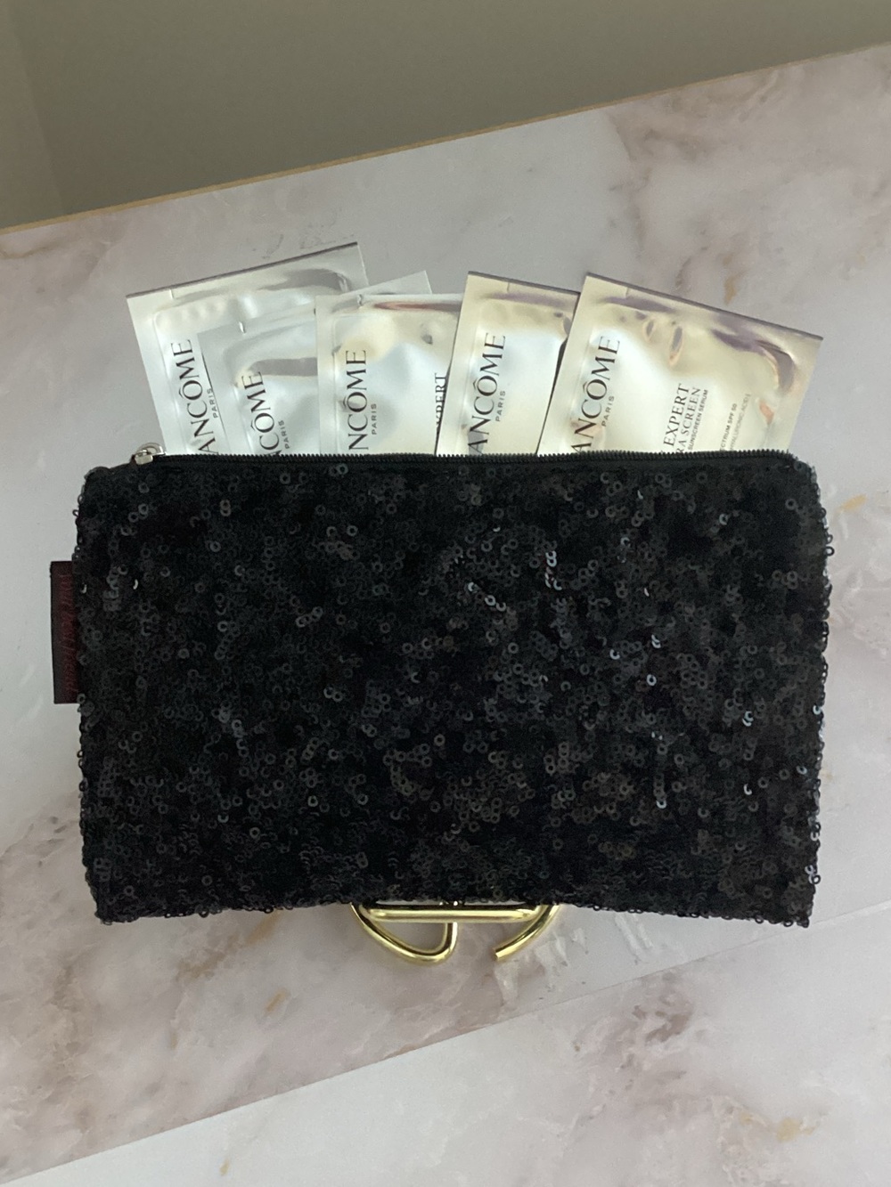 young fabulous broke cosmetic bag with free gifts